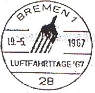Internationale Flugpostausstellung Bremen10
