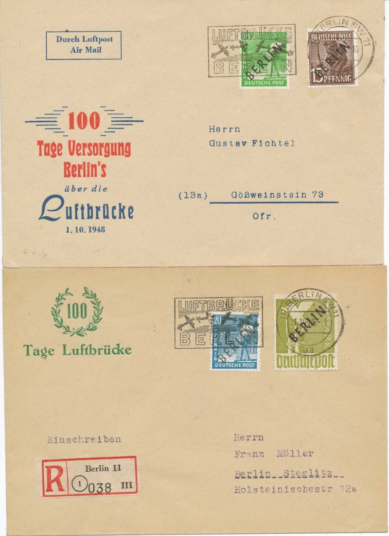 Brief 100 Tage Luftbrücke Berlin Freist10