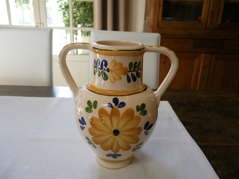 Vase avec décor fleur Imgp0710