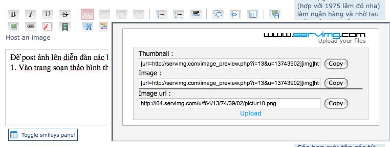 Hướng dẫn post anh vao forum ! Pictur14