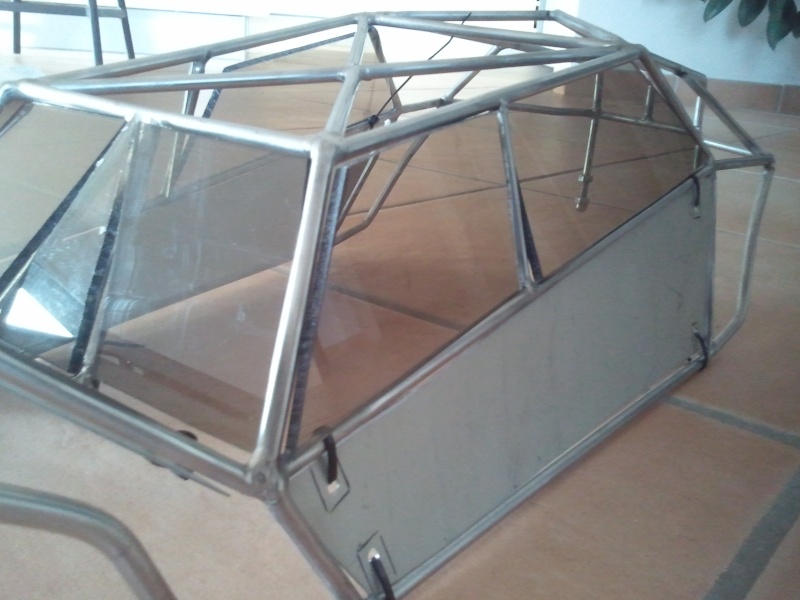 Baja by JEROMUS,roll cage home made full inox Hpi_sa39
