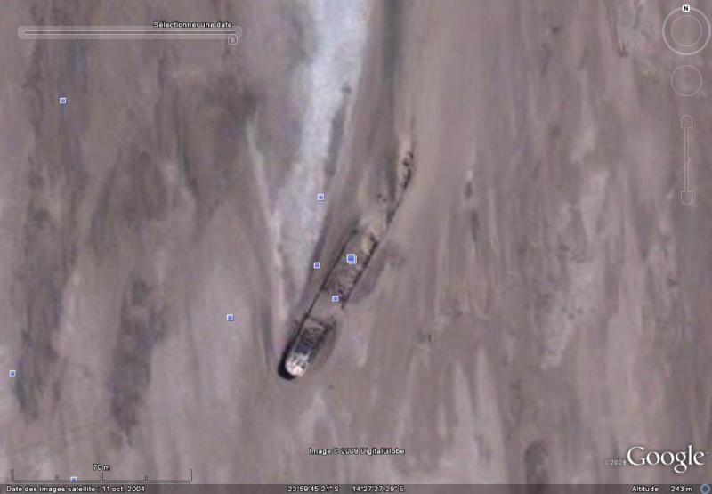 Epave de bateau sur la côte de Namibie Eduard10