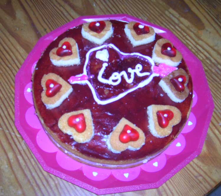 Gâteaux de la saint-valentin Love10