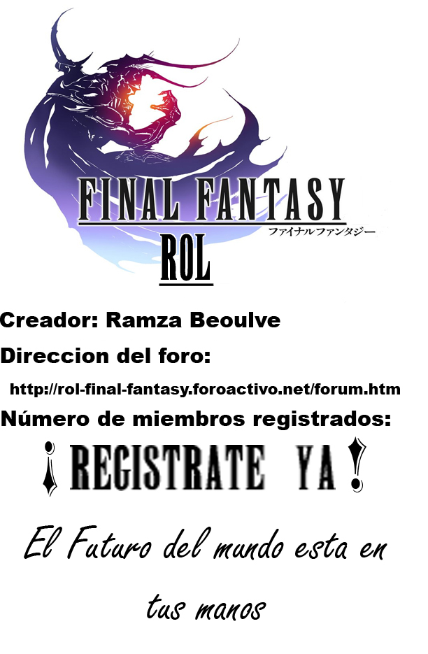 Rol Final Fantasy - Portal Public11