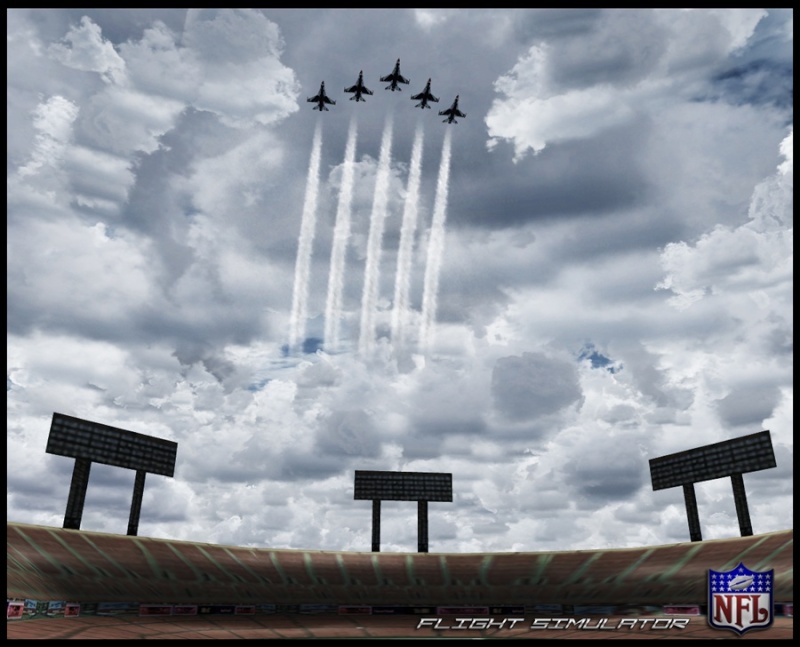Flight Simulator: Thunderbirds Super Bowl Flyover F-16_b10