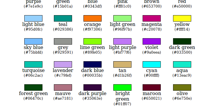 Most Common Colors Screen10