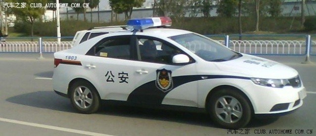 China Forte Police Car 500_b710