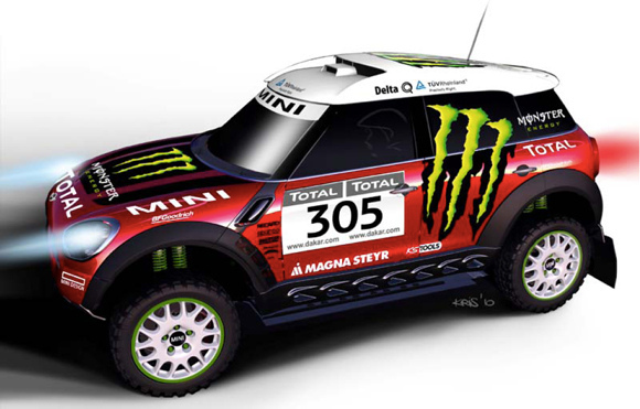 Dakar - Monster Energy X-Raid Team unveils MINI 52397010