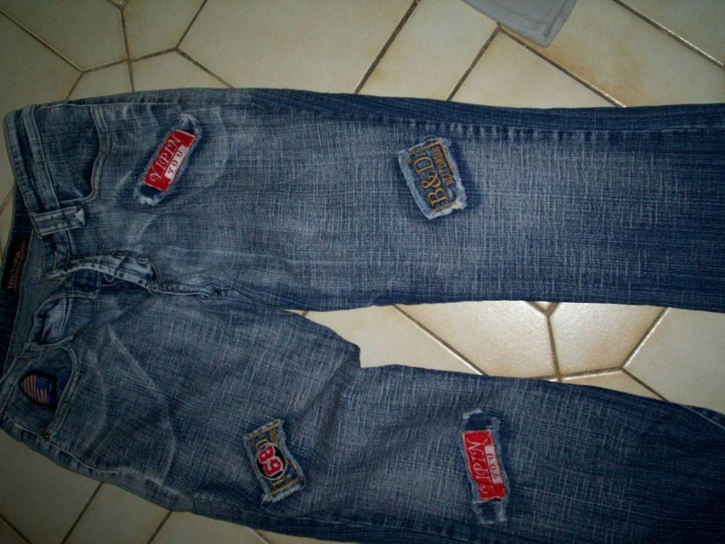 jeans taille 42 EMPIECEMENT Chichi27