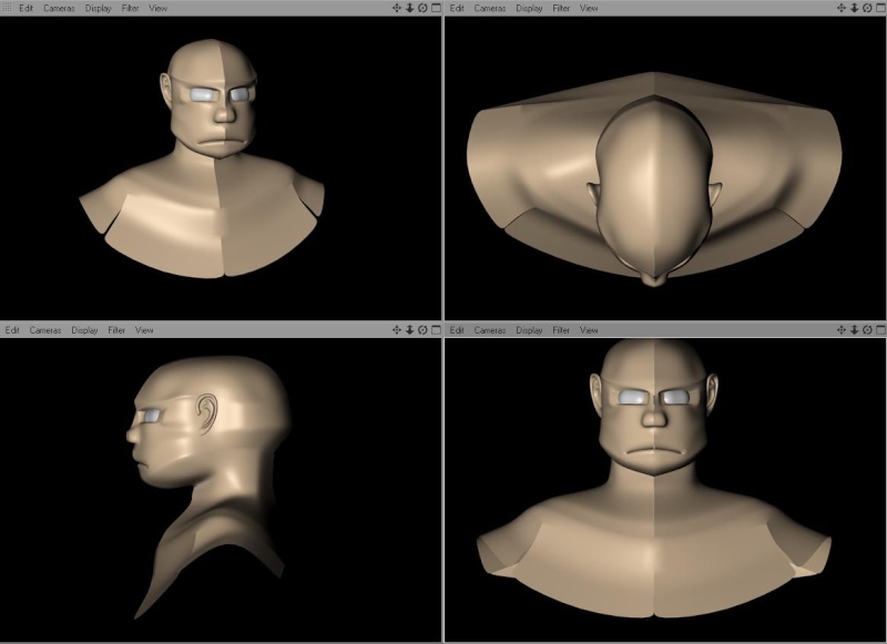 3D Model cinema 4d Head12