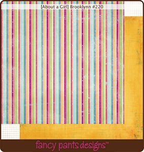 Pré-commande - Fancy Pants - About a girl Fp22010