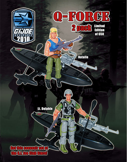 GI Joe Convention exclusive set (2010) : Red Shadows Q-forc10