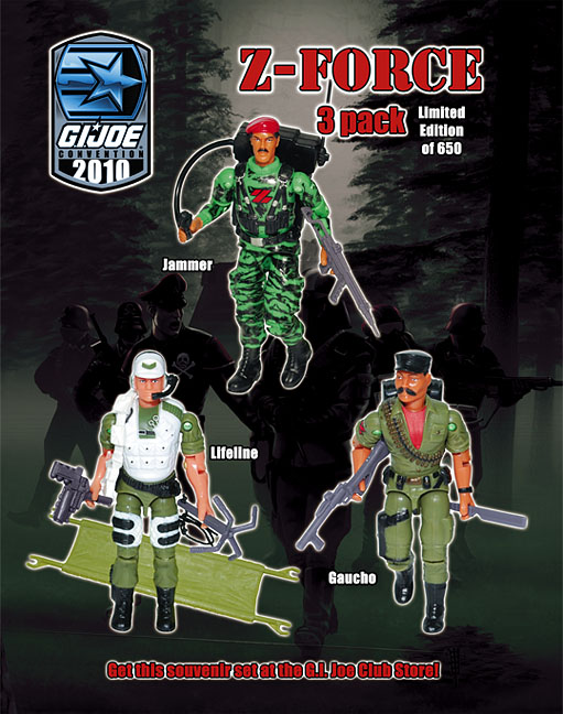 GI Joe Convention exclusive set (2010) : Red Shadows Z-forc10