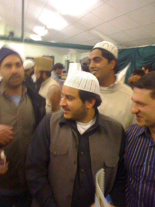 Shahbaz Qamar Faridi with Parvez iqbal (Mehfil e Milad hosted by Samia Naz) in Leeds on 31st March 2009 25213_11