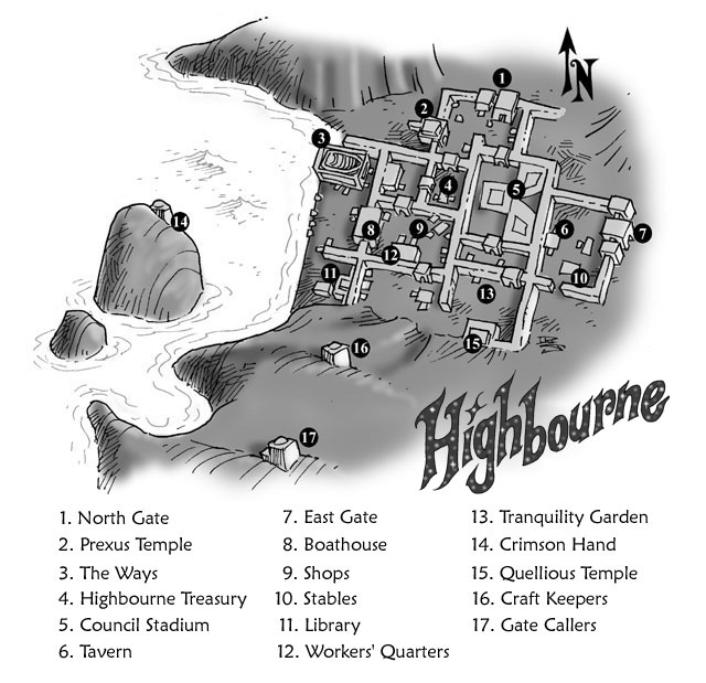 Highbourne Starting City Map Highbo10