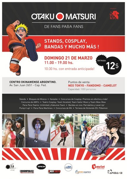 Eventos marzo y abril Otaku10