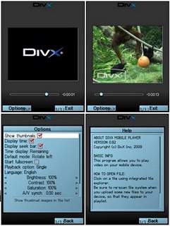 تحميل برنامج DivX Player V0.92 افضل مشغل فيديو لجوالات نوكيا. Divx_p10