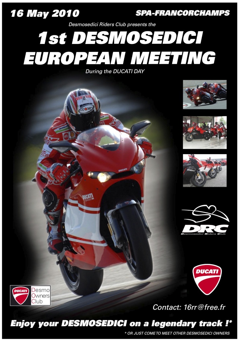 Bikers Days Spa 14/15 et 16 Mai - Page 2 Affich10