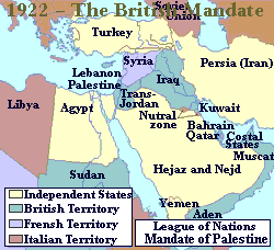 التسلسل الزمني لتاريخ فلسطين من  1845 __1954 Histor16