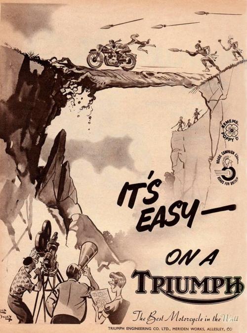 affiche pub triumph Tumblr10