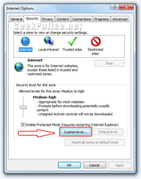 How to Enable JavaScript Ie210