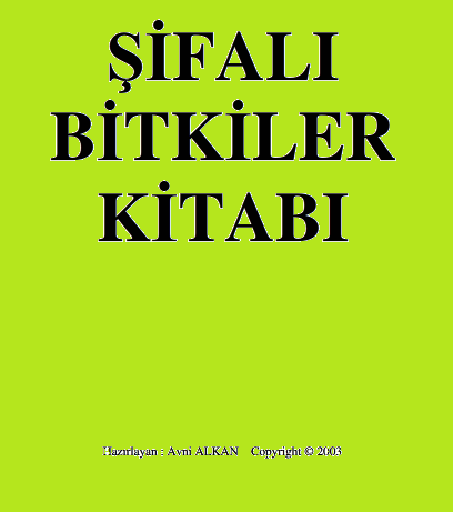 ŞİFALI BİTKİLER KİTABI Adsaz10