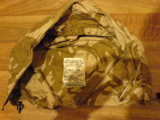Desert DPM field jacket,detachable hood. Dsc02128