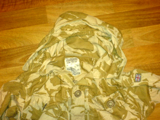Desert DPM field jacket,detachable hood. Dsc02129