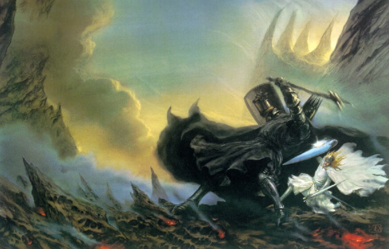 Nirnaeth Arnoediad       "Schlacht der Ungezählten Tränen" Morgot10