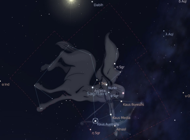 Comment trouver les constellations ? Sagitt10