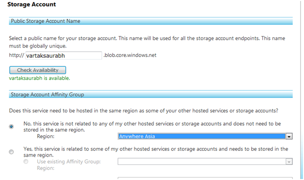 Working with Blobs in Windows Azure Storage Step6310