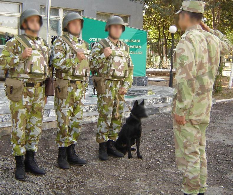 Types of camo uniform for Uzbekistan law enforcements (except the Ministry of defense) Pv10