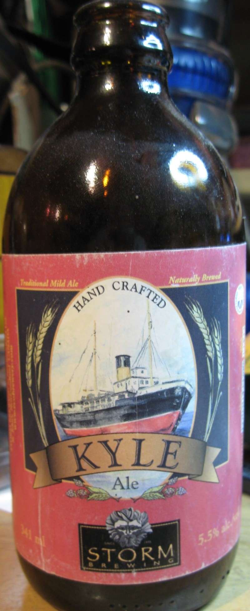 BOUTEILLE DE BIERRE KYLE , GENTLE BEN , RED CAP ET CHAMPLAIN Beer_b10