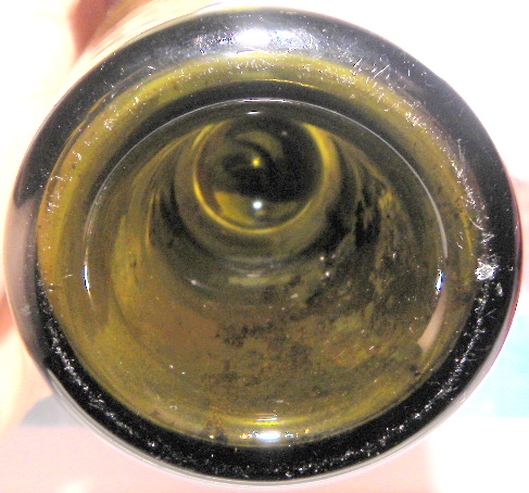 Une bouteille verte bimal a fond creux 9 oz Inconn12