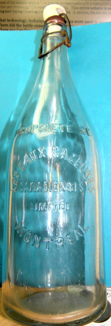 une belle 30 oz les eaux gazeuses canadienne limitee montreal Montre10