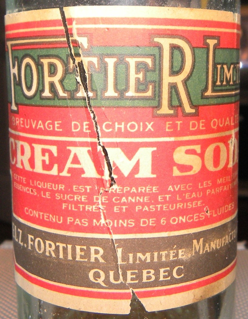 BOUTEILLE AVEC ETIQUETTE FORTIER CREAM SODA  Photo_35