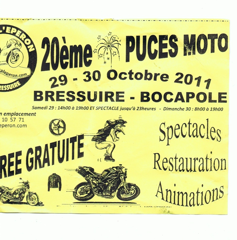 [SORTIES] 20 ème Puces moto à Bressuire le  29 et 30 octobre (79)! Cci06010