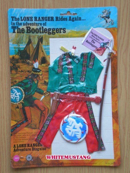COLLEZIONE DI WHITEMUSTANG 4 - LONE RANGER CARDED ADVENTURE SETS BY MARX 2vfe0b10