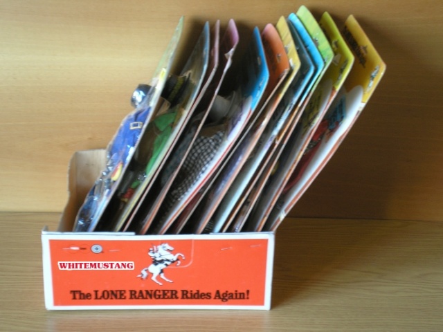 COLLEZIONE DI WHITEMUSTANG 4 - LONE RANGER CARDED ADVENTURE SETS BY MARX Ou8ahz11