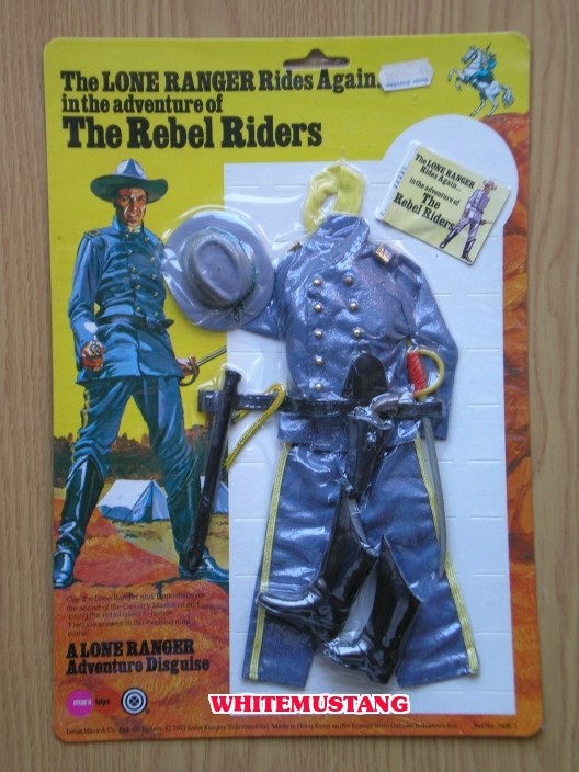 COLLEZIONE DI WHITEMUSTANG 4 - LONE RANGER CARDED ADVENTURE SETS BY MARX Vhzbix10