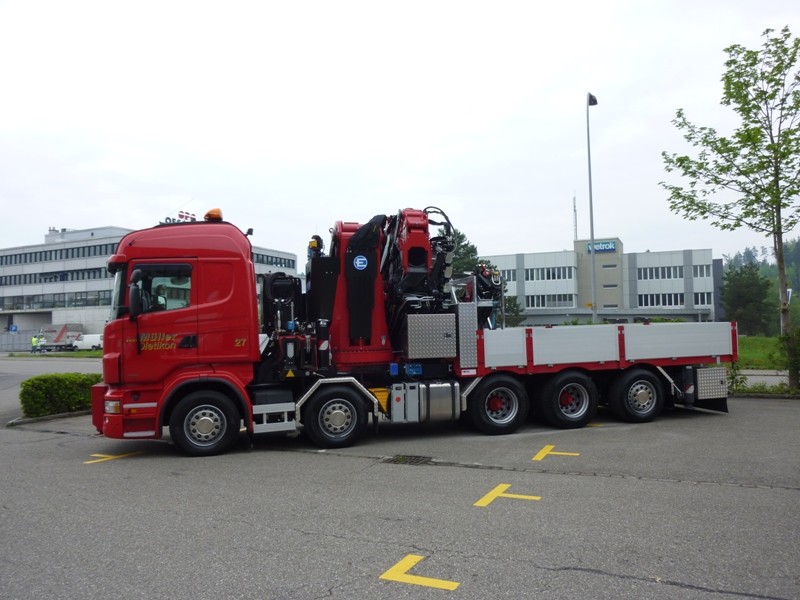 Camions-bras de forte capacité en Suisse Maller10