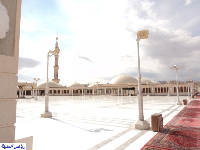 صور لسطح المسجد النبوي الشريف توسعة الملك فهد رحمه الله 1910