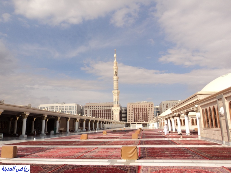 صور لسطح المسجد النبوي الشريف توسعة الملك فهد رحمه الله 212