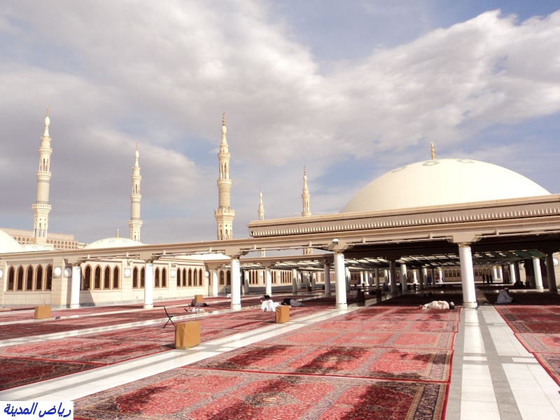 صور لسطح المسجد النبوي الشريف توسعة الملك فهد رحمه الله 2710