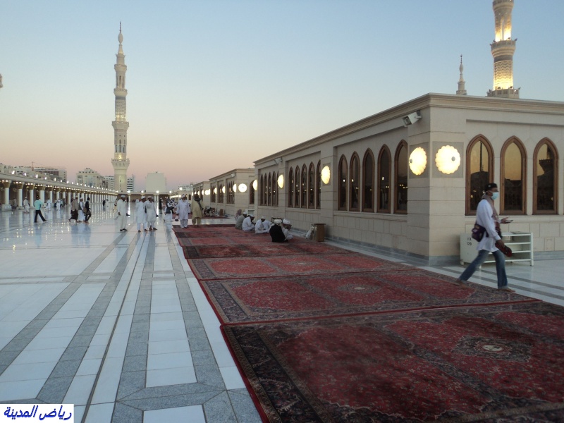 صور لسطح المسجد النبوي الشريف توسعة الملك فهد رحمه الله 511