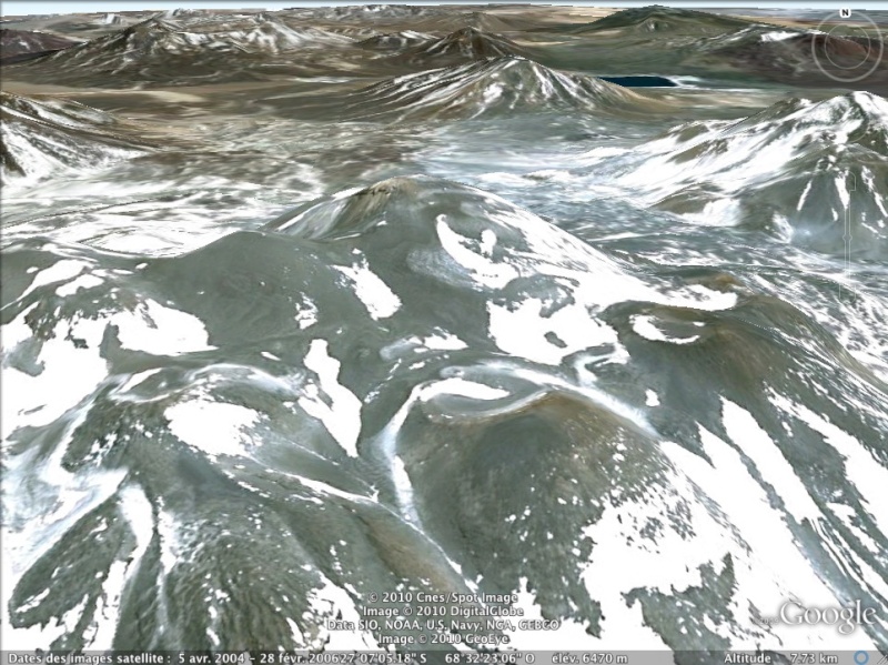 Les points culminants du monde vus avec Google Earth Chili_11