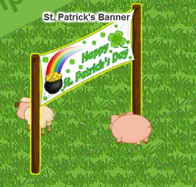St Patricks day banner 116