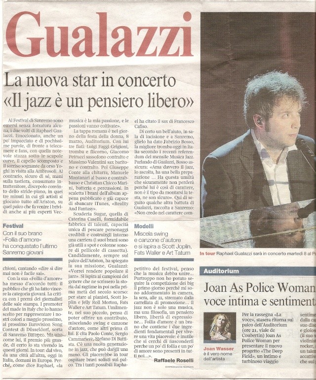 Raphael Gualazzi: un artigiano della musica - Pagina 2 Corrie10