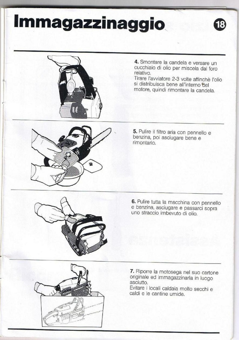 alpina-castor motoseghe manuali di uso e manutenzione _page049