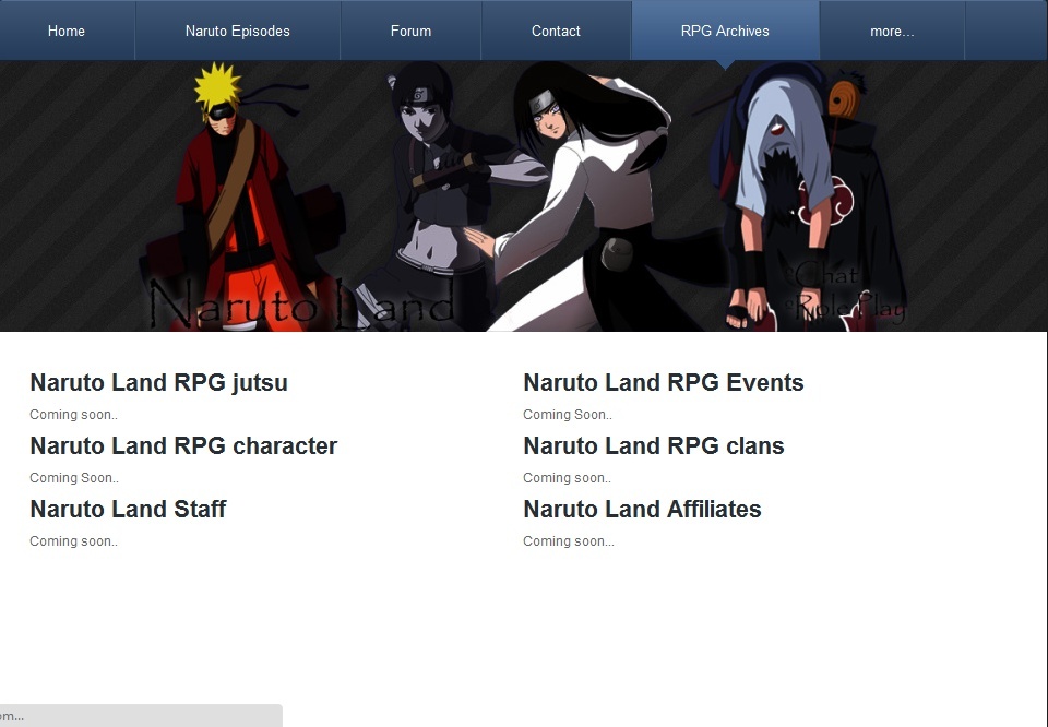 Naruto Land Website !!! Websit13